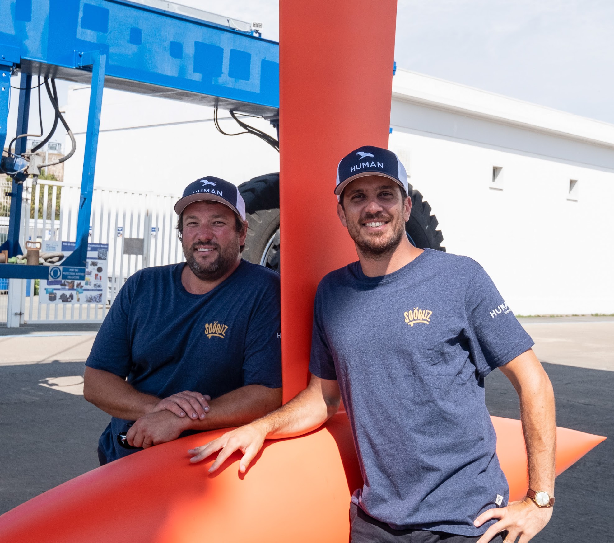 Human team voile | Antoine Cornic x Benjamin Salah